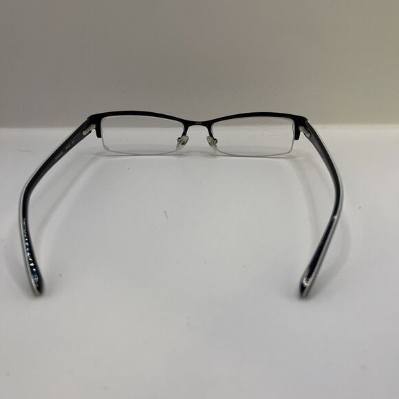 Converse Eyeglasses Frames Only Devastate Black 54-18-140 Half Rim - Picture 5 of 6